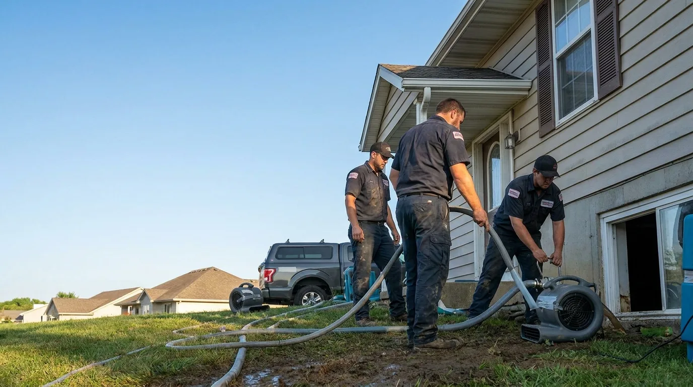 Water Removal in Ecru, MS near me